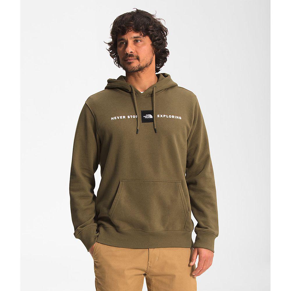 The North Face Red’S Pullover Ανδρικα Φούτερ Hoodie - Ελιά Πρασινο (MDRO76581)